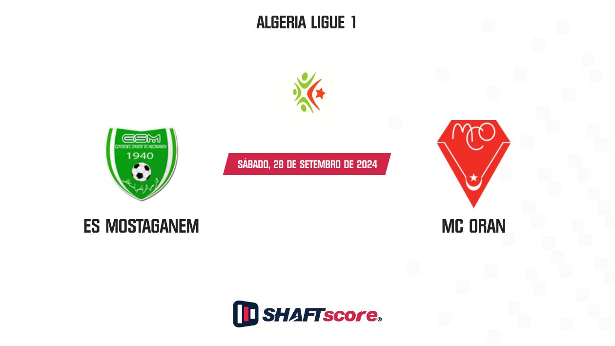 Palpite: ES Mostaganem vs MC Oran