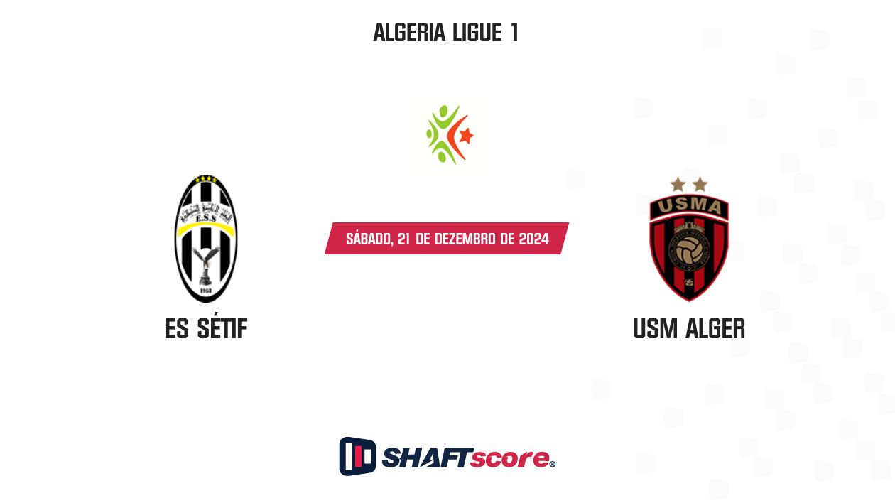 Palpite: ES Sétif vs USM Alger