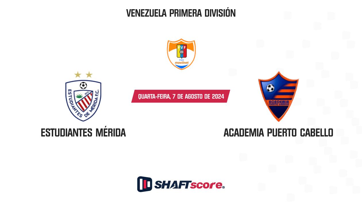 Palpite: Estudiantes Mérida vs Academia Puerto Cabello