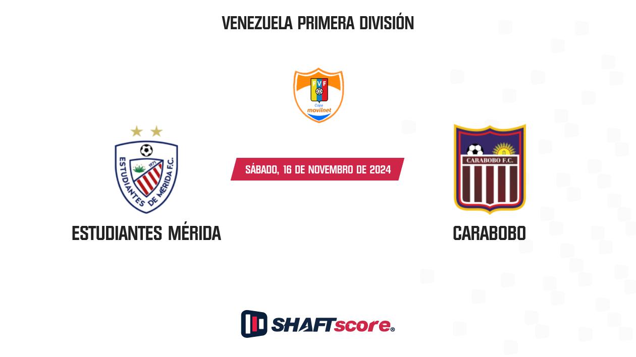 Palpite: Estudiantes Mérida vs Carabobo