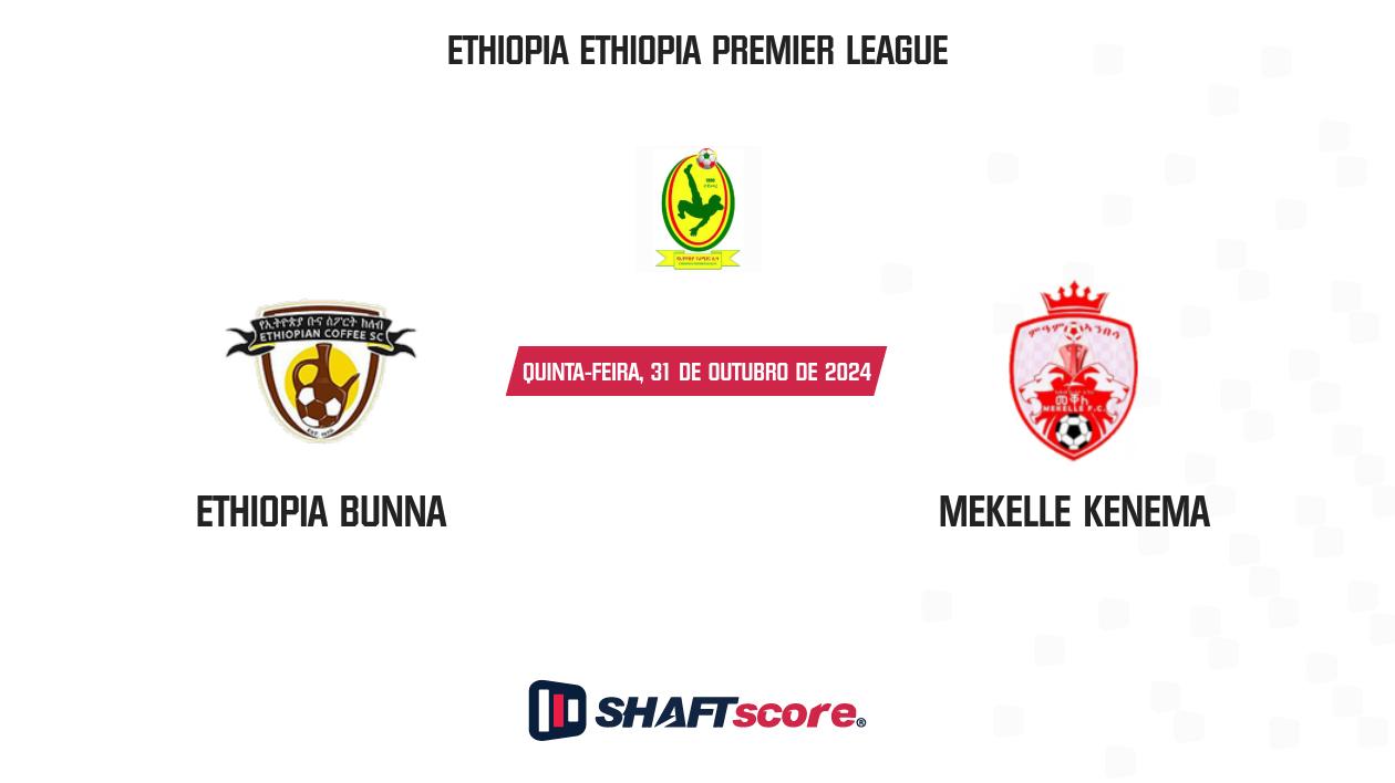 Palpite: Ethiopia Bunna vs Mekelle Kenema