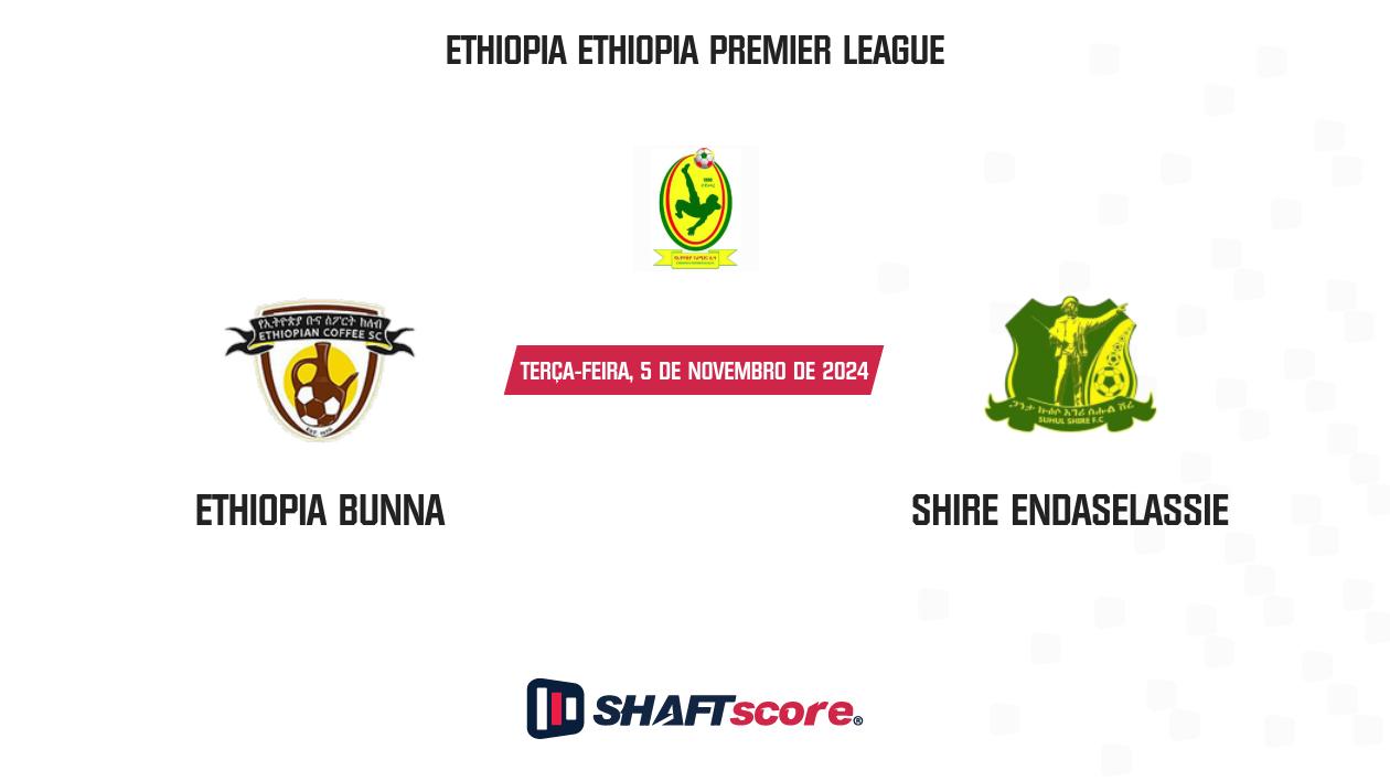 Palpite: Ethiopia Bunna vs Shire Endaselassie