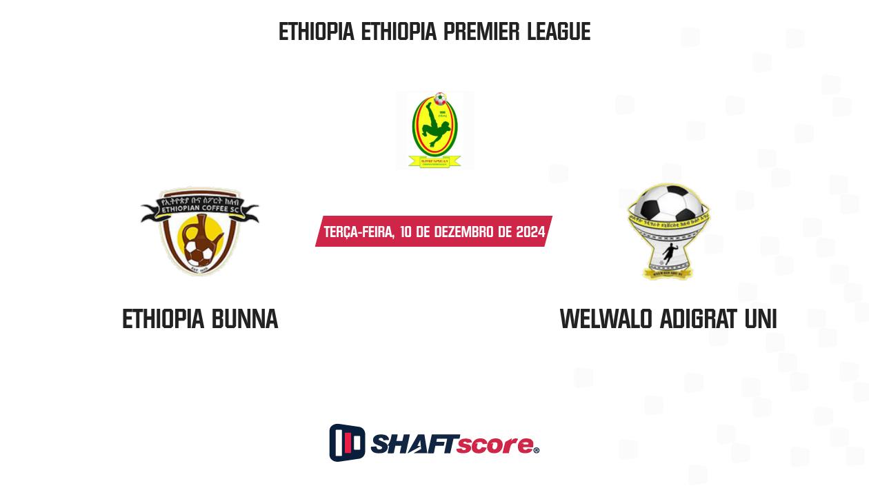 Palpite: Ethiopia Bunna vs Welwalo Adigrat Uni