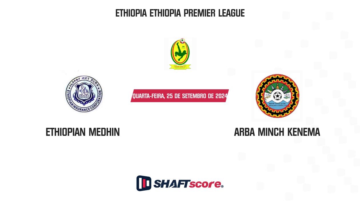 Palpite: Ethiopian Medhin vs Arba Minch Kenema