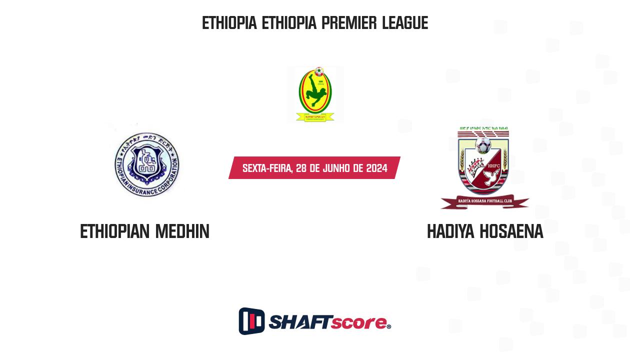 Palpite: Ethiopian Medhin vs Hadiya Hosaena