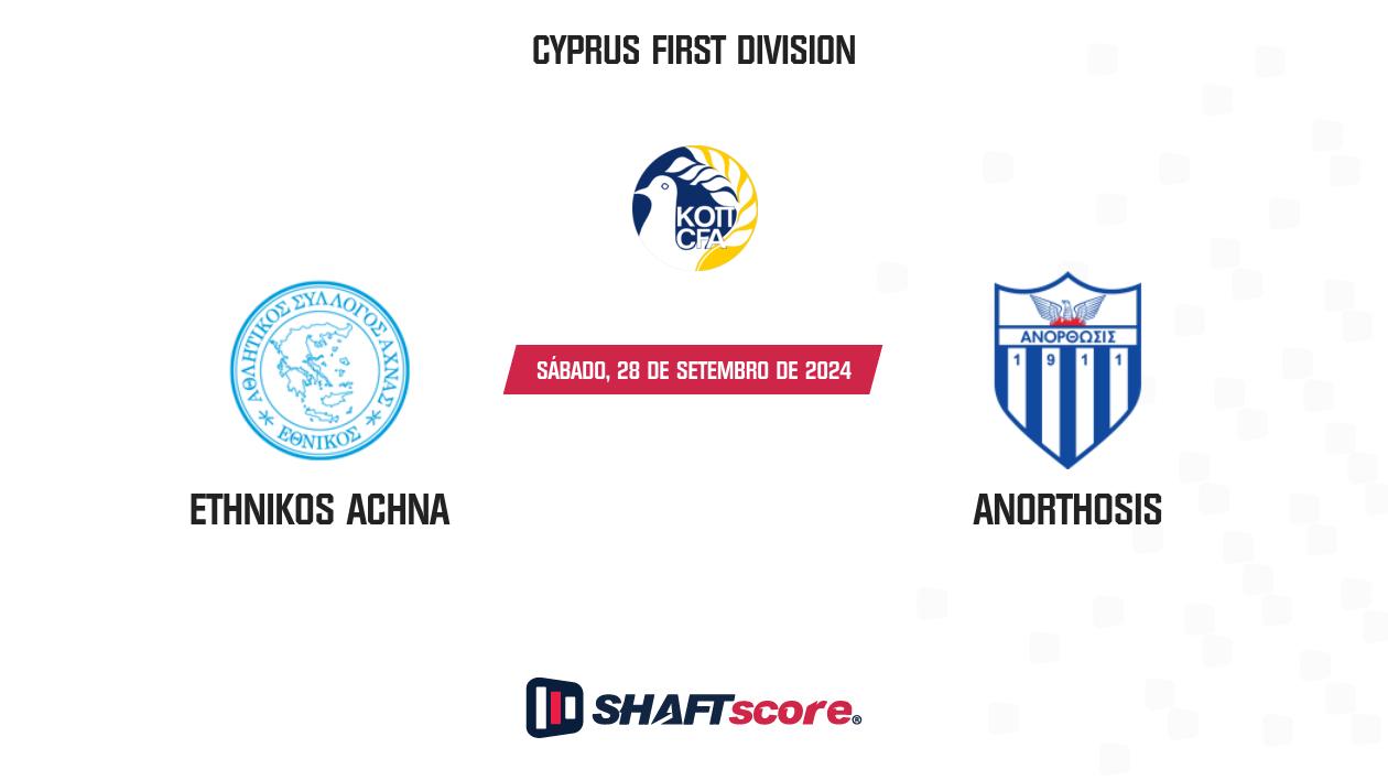 Palpite: Ethnikos Achna vs Anorthosis