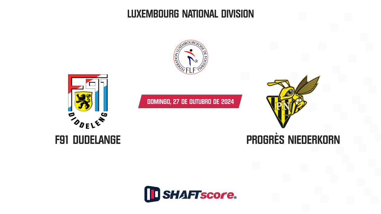 Palpite: F91 Dudelange vs Progrès Niederkorn