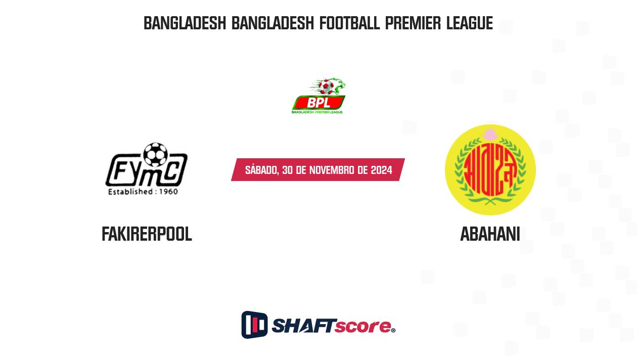 Palpite: Fakirerpool vs Abahani