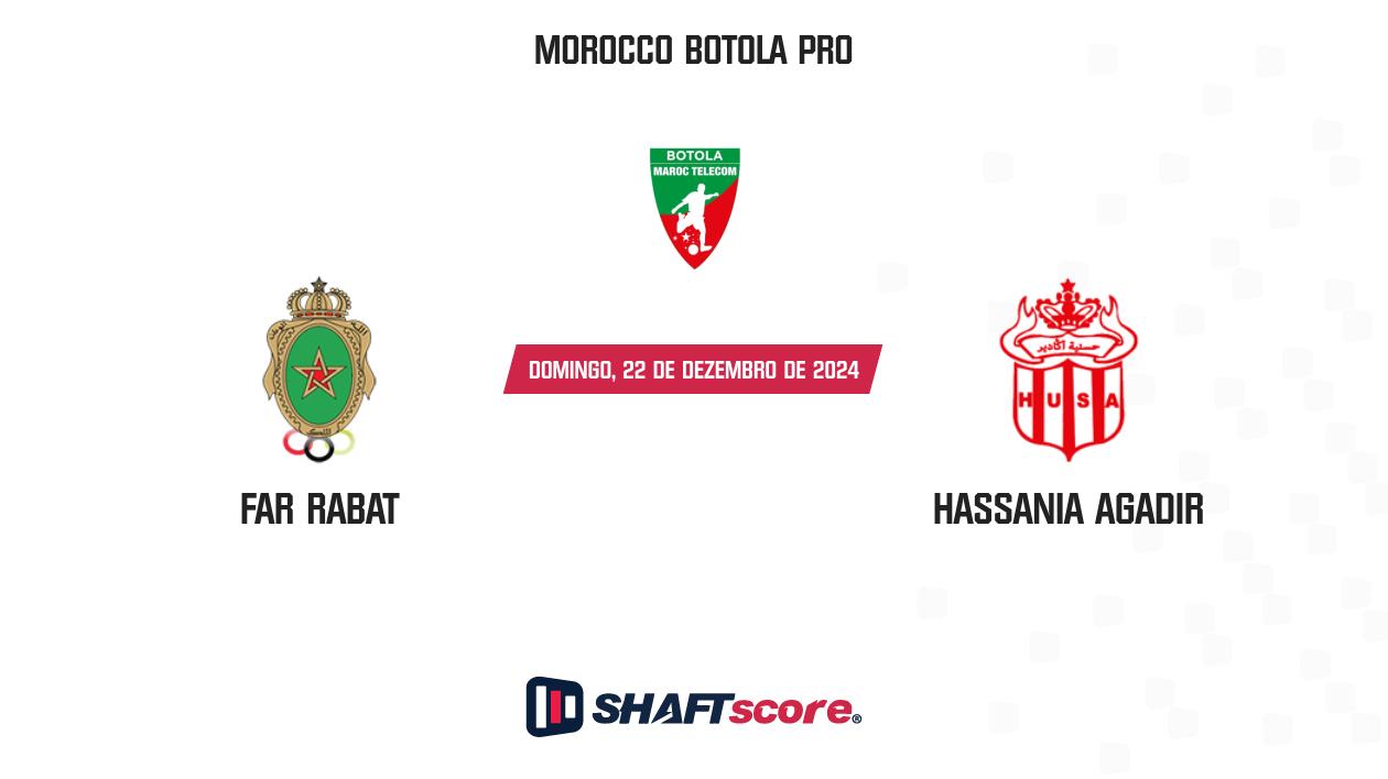 Palpite: FAR Rabat vs Hassania Agadir