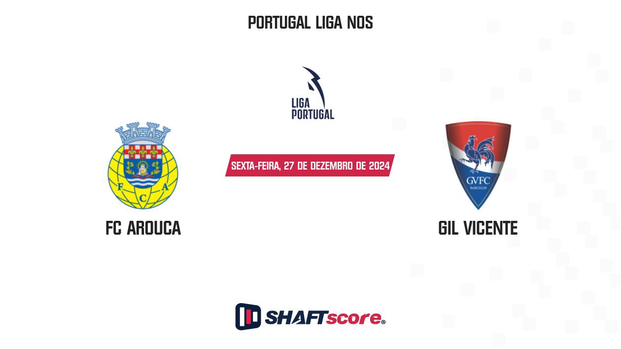 Palpite: FC Arouca vs Gil Vicente