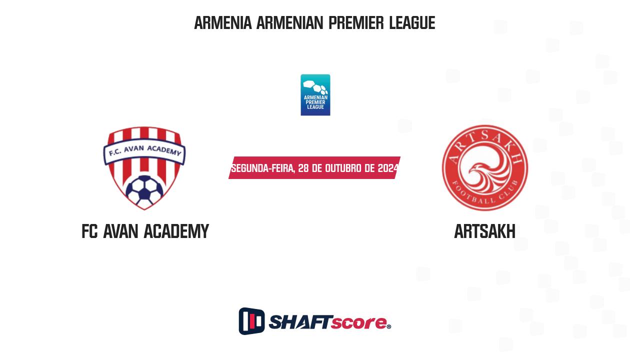 Palpite: FC Avan Academy vs Artsakh