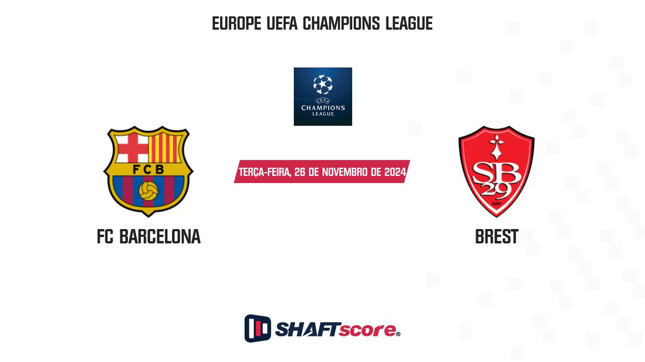 Palpite: FC Barcelona vs Brest