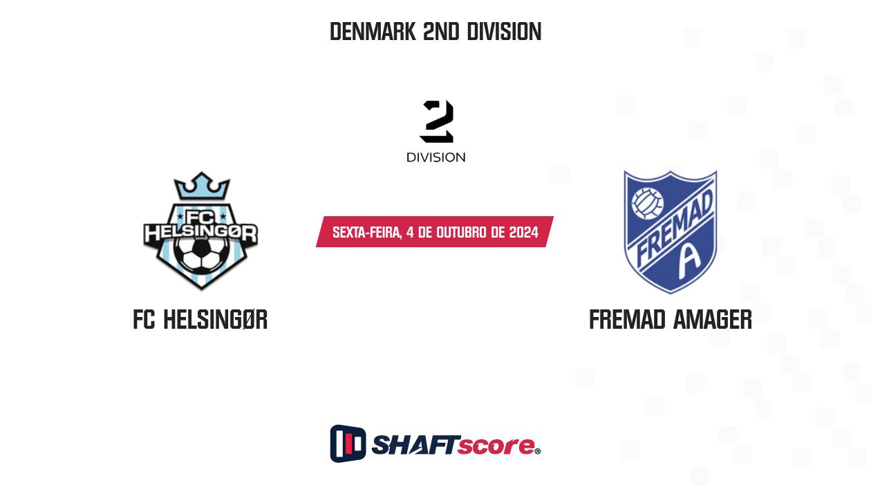 Palpite: FC Helsingør vs Fremad Amager