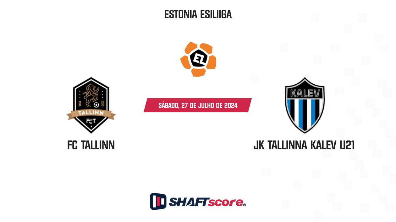 Palpite: FC Tallinn vs JK Tallinna Kalev U21