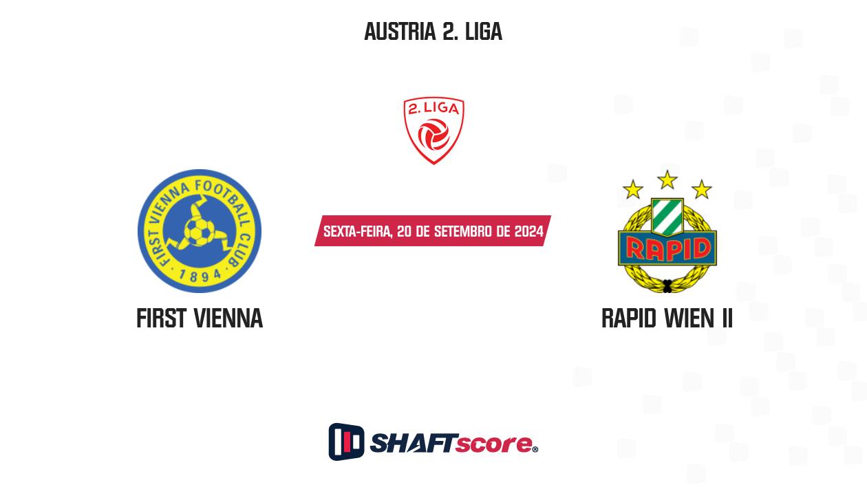 Palpite: First Vienna vs Rapid Wien II