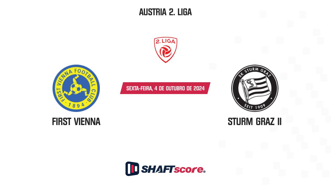 Palpite: First Vienna vs Sturm Graz II