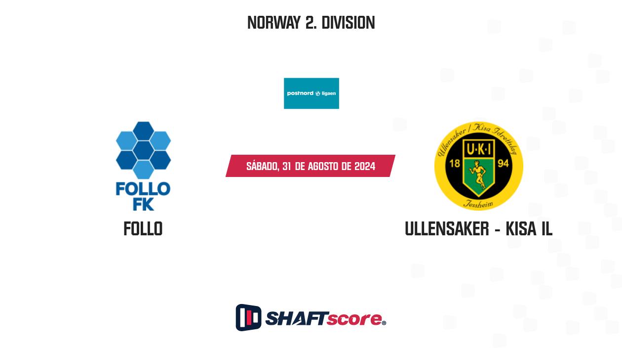 Palpite: Follo vs Ullensaker - Kisa IL