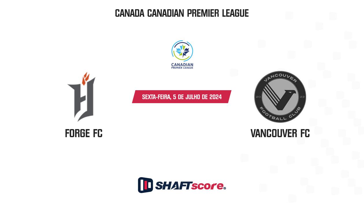 Palpite: Forge FC vs Vancouver FC