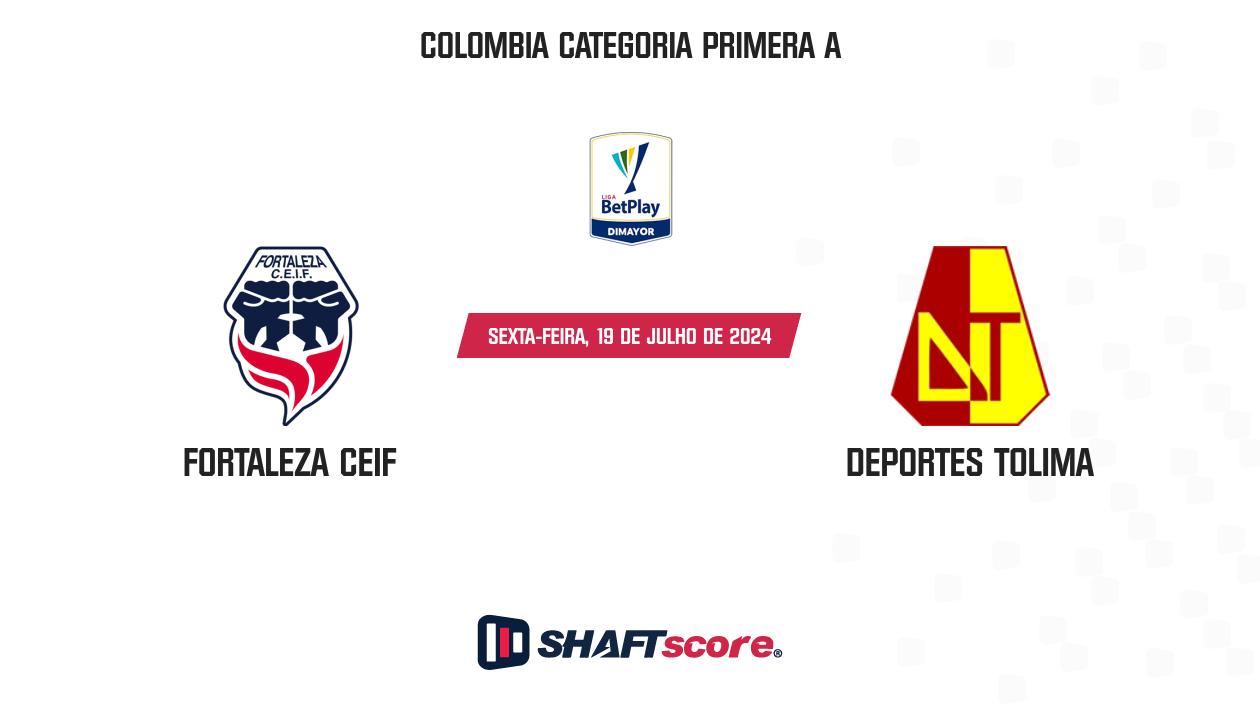 Palpite: Fortaleza CEIF vs Deportes Tolima