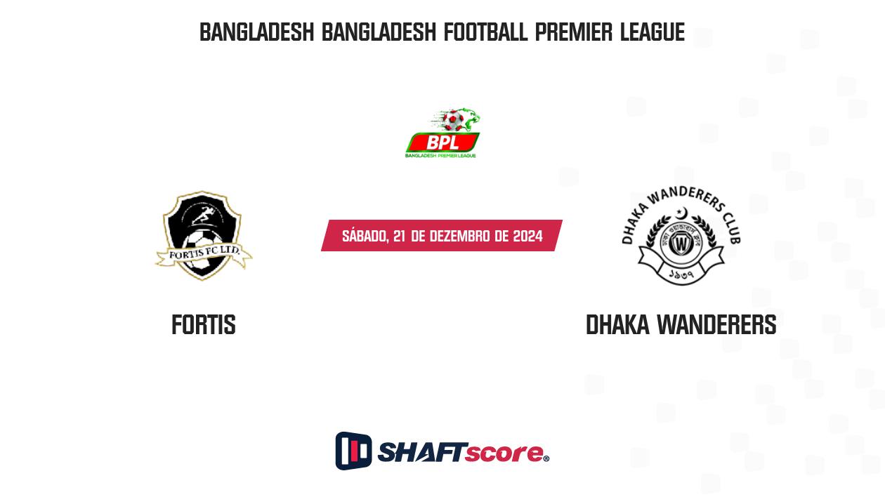 Palpite: Fortis vs Dhaka Wanderers