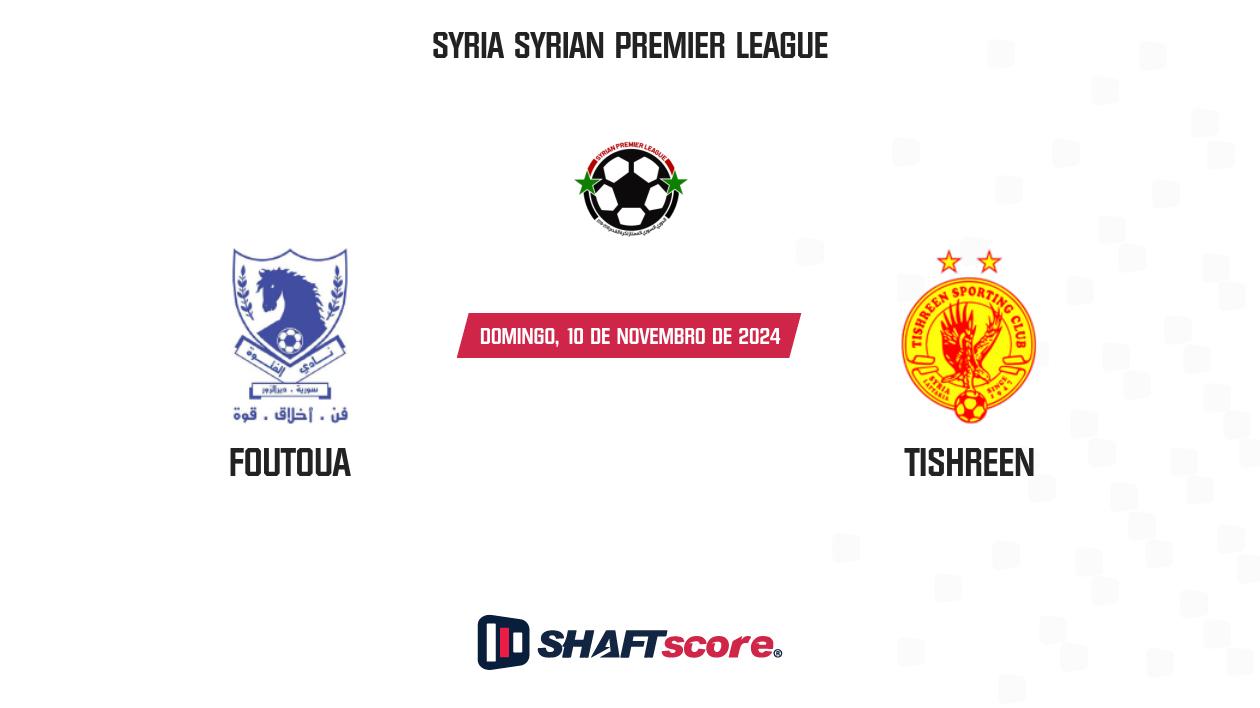 Palpite: Foutoua vs Tishreen