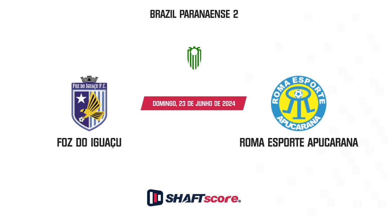 Palpite: Foz do Iguaçu vs Roma Esporte Apucarana