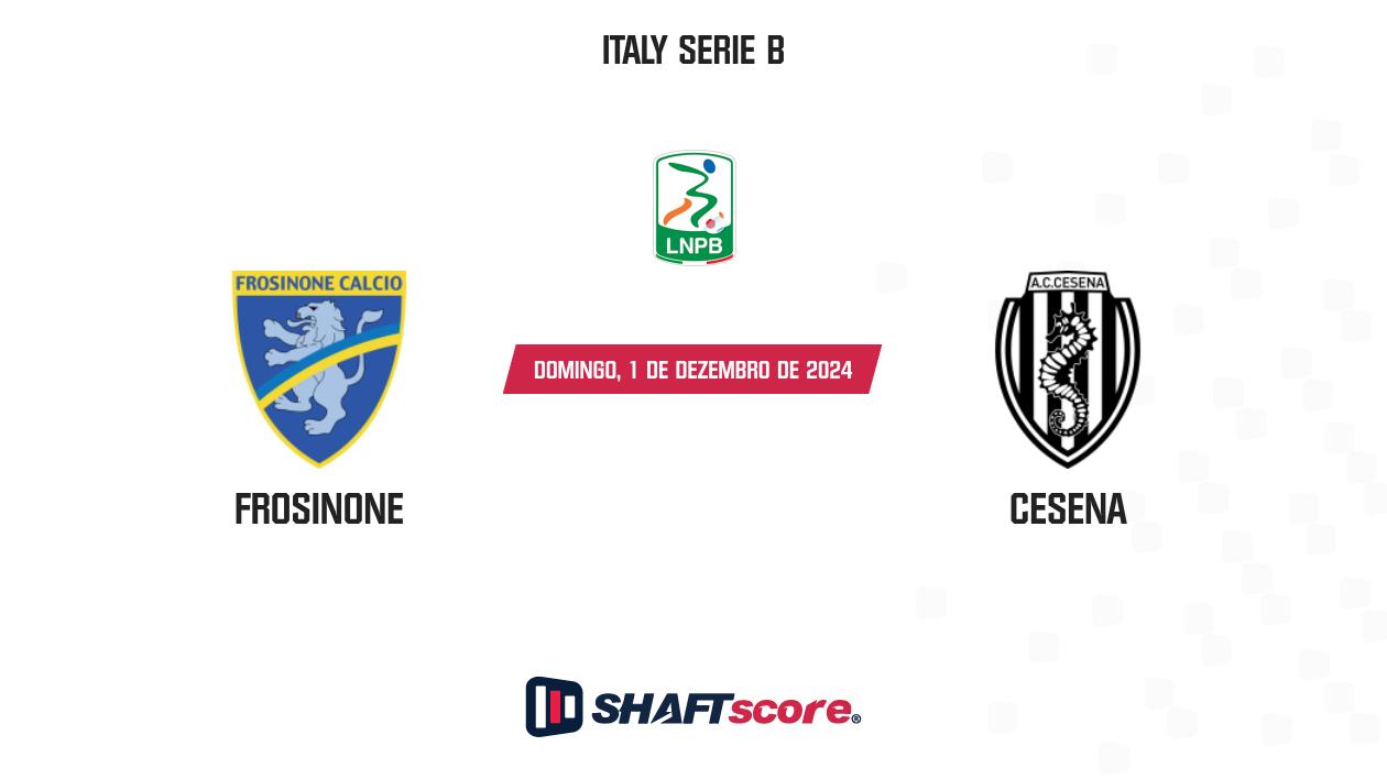 Palpite: Frosinone vs Cesena