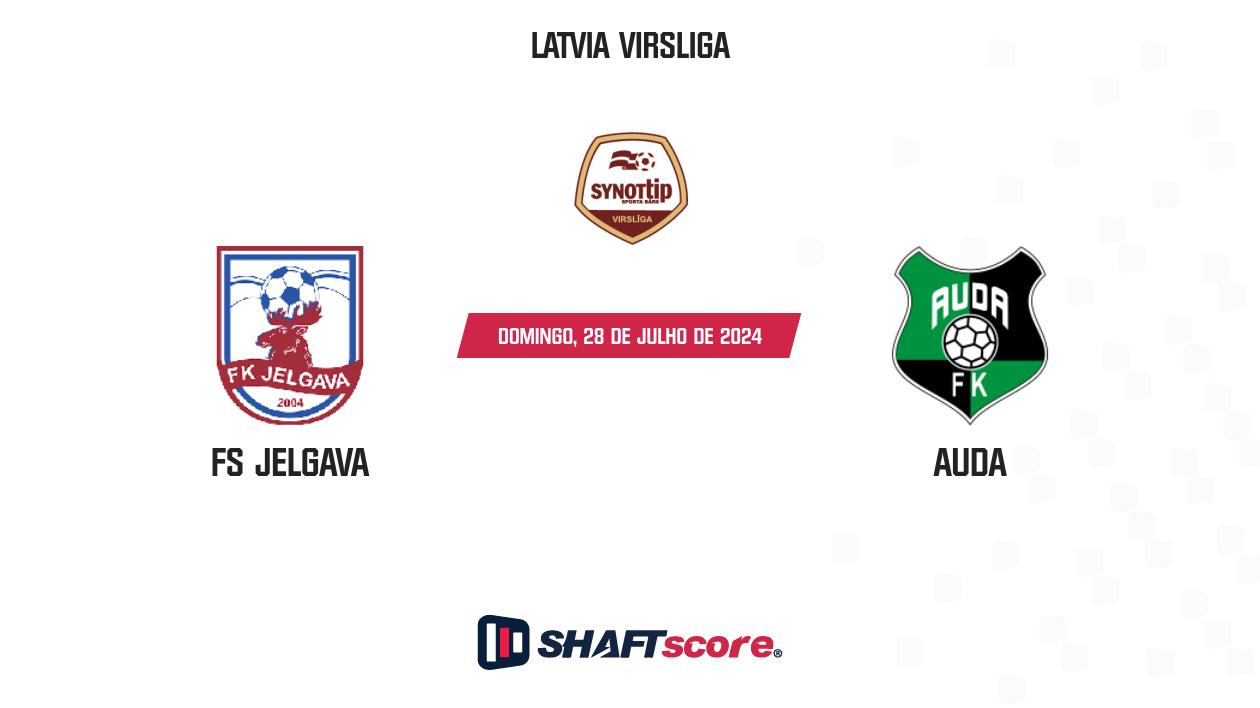 Palpite: FS Jelgava vs Auda