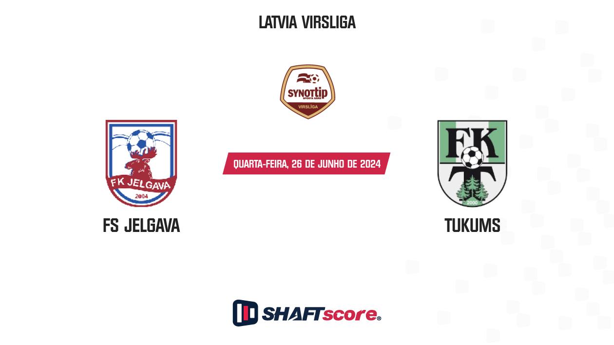 Palpite: FS Jelgava vs Tukums