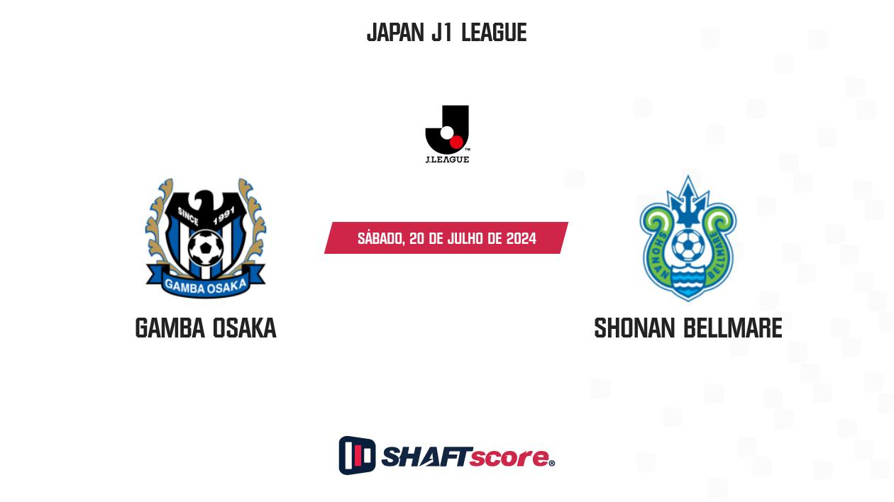 Palpite: Gamba Osaka vs Shonan Bellmare