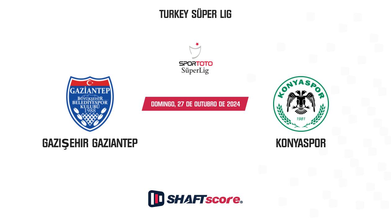 Palpite: Gazişehir Gaziantep vs Konyaspor