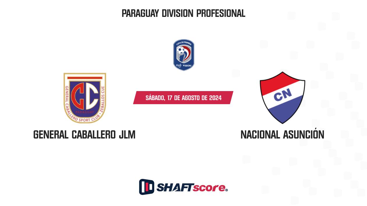 Palpite: General Caballero JLM vs Nacional Asunción