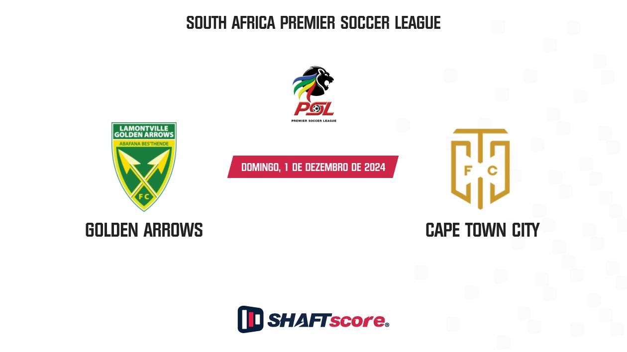 Palpite: Golden Arrows vs Cape Town City