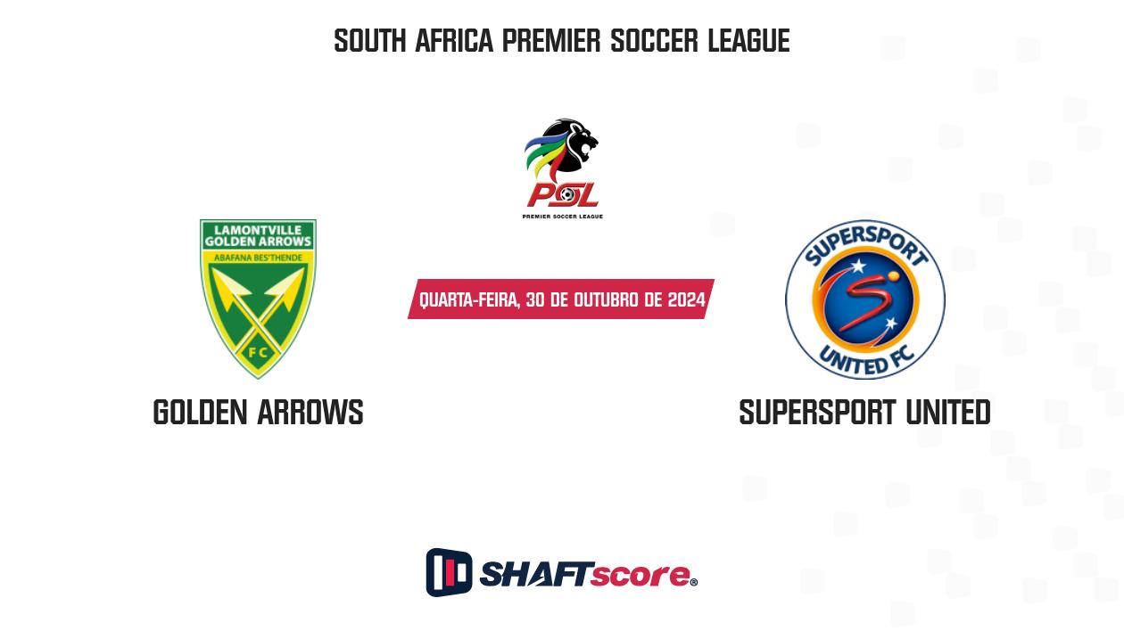 Palpite: Golden Arrows vs SuperSport United