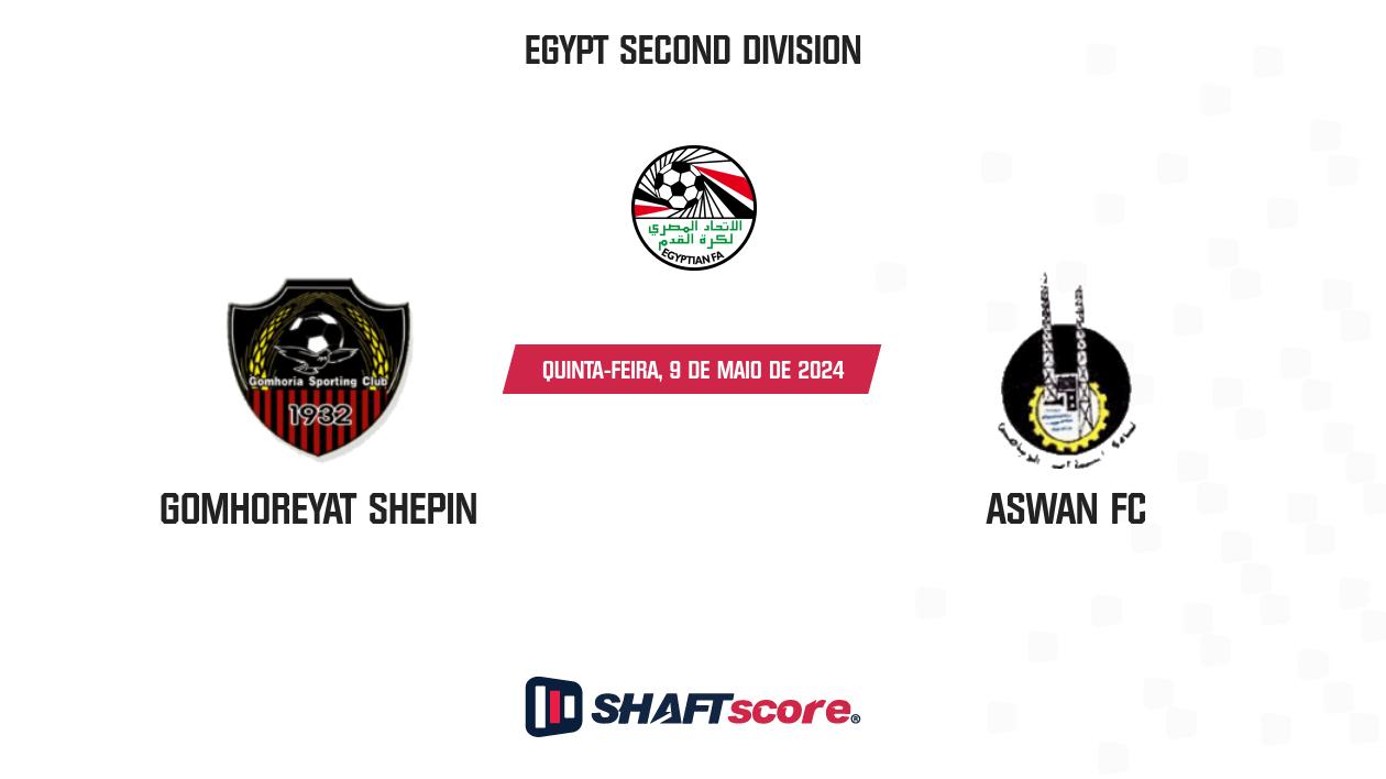 Palpite: Gomhoreyat Shepin vs Aswan FC