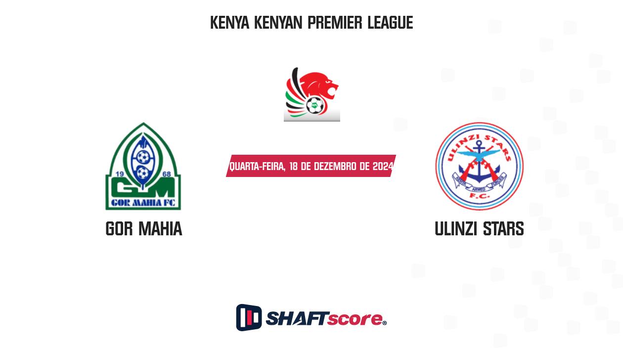 Palpite: Gor Mahia vs Ulinzi Stars