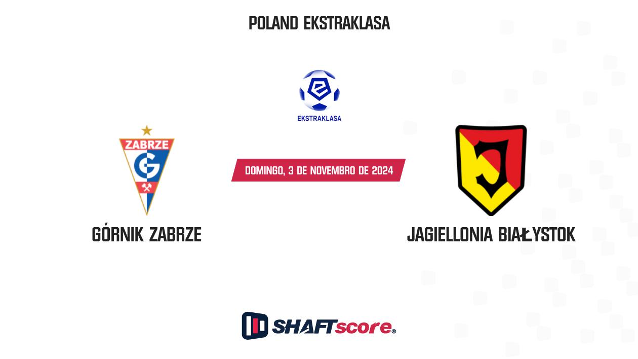 Palpite: Górnik Zabrze vs Jagiellonia Białystok