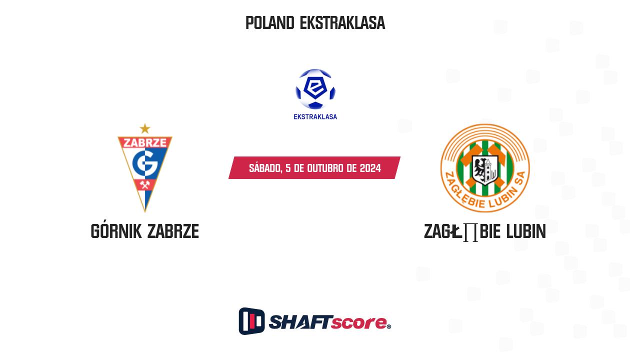 Palpite: Górnik Zabrze vs Zagłębie Lubin