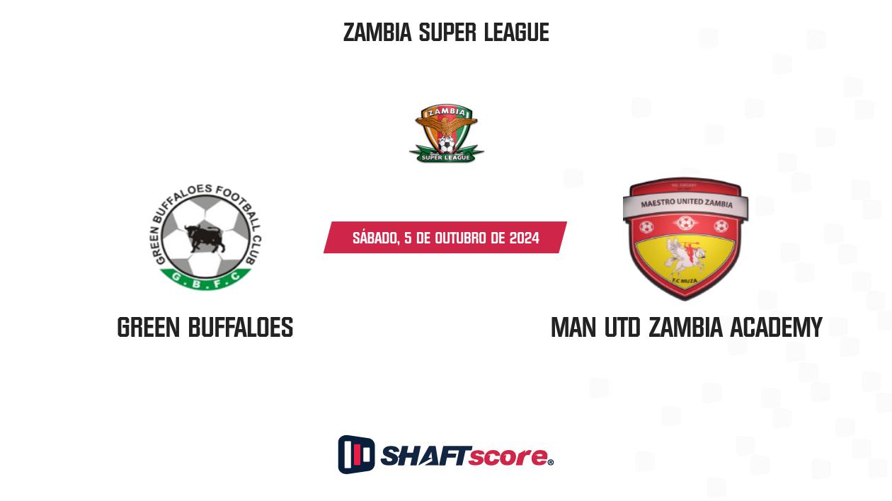 Palpite: Green Buffaloes vs Man Utd Zambia Academy