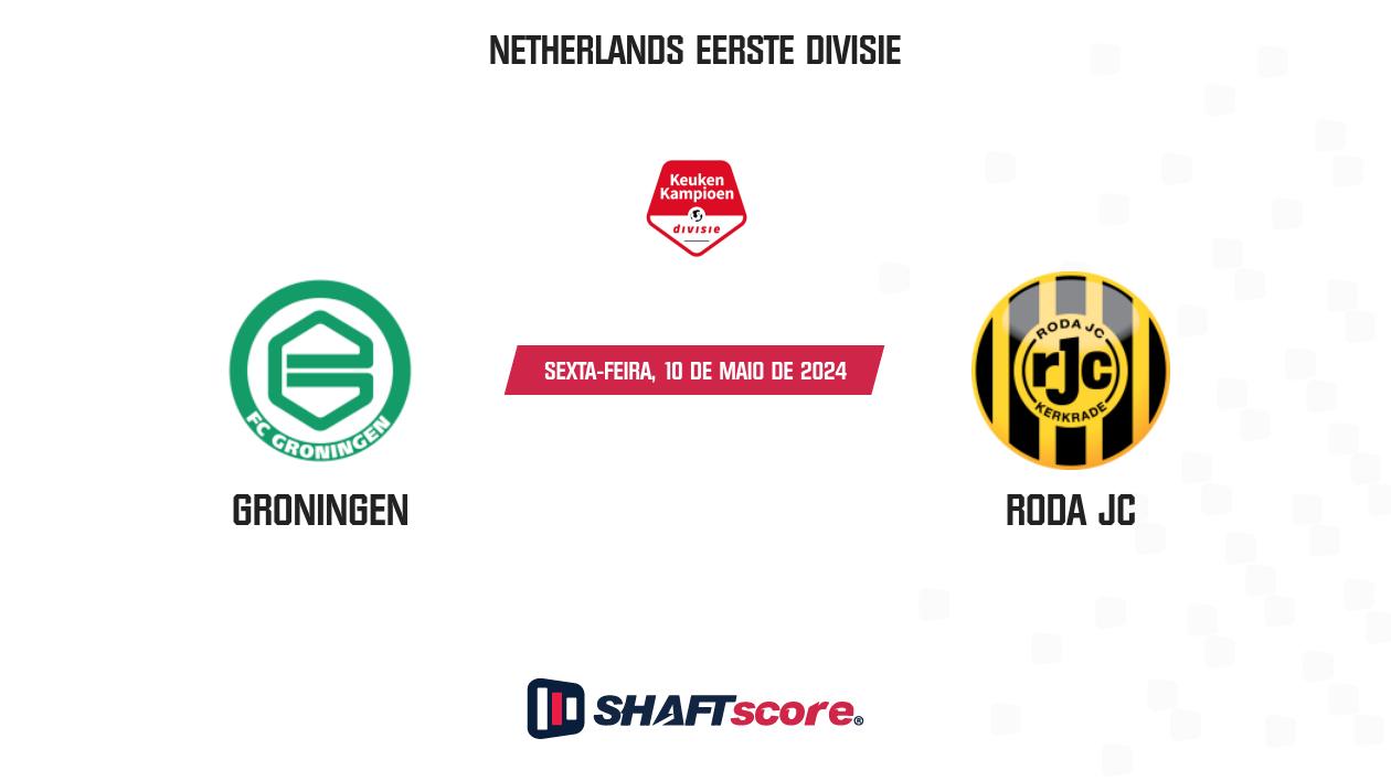 Palpite: Groningen vs Roda JC
