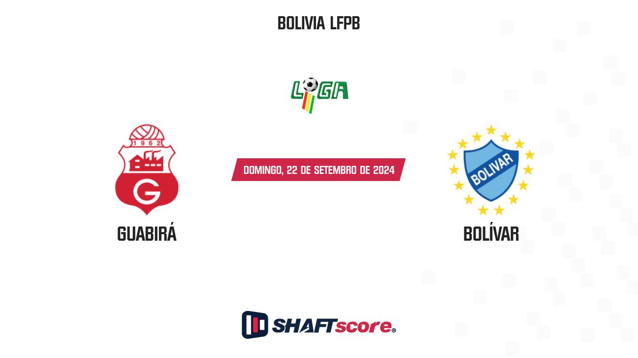 Palpite: Guabirá vs Bolívar