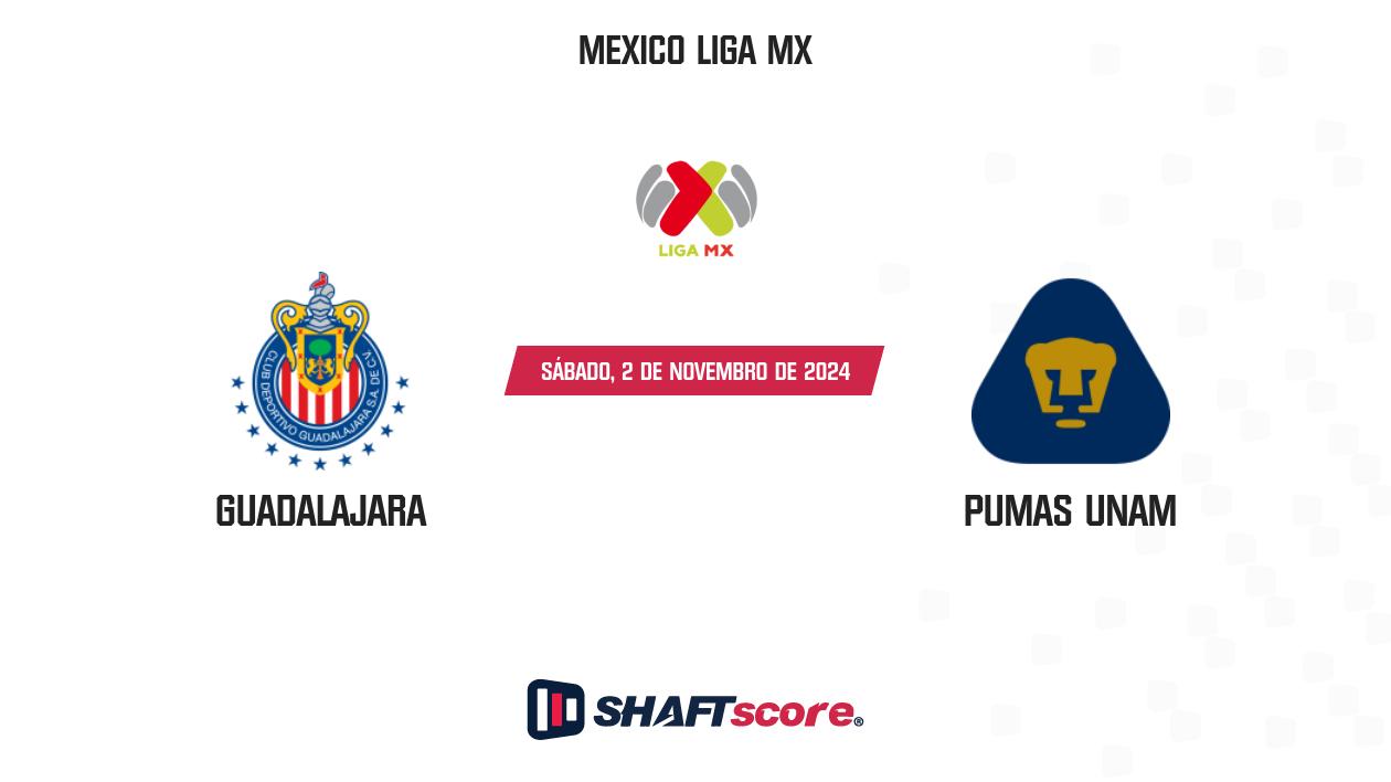 Palpite: Guadalajara vs Pumas UNAM