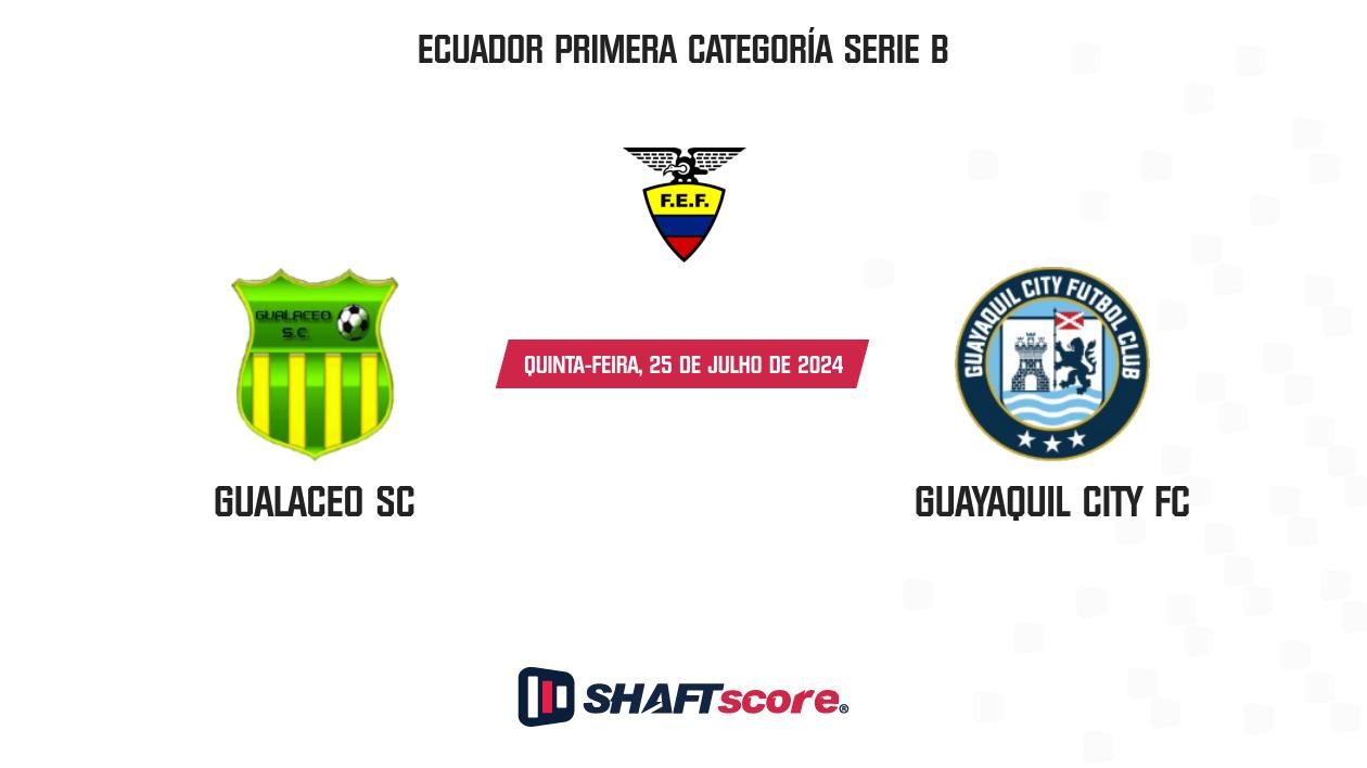 Palpite: Gualaceo SC vs Guayaquil City FC