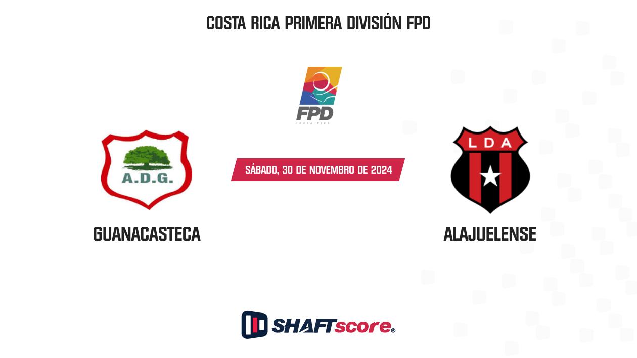 Palpite: Guanacasteca vs Alajuelense