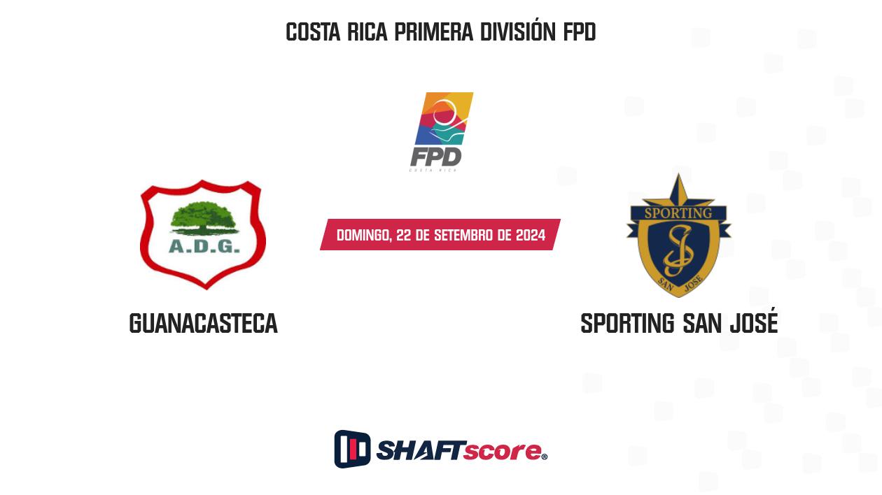 Palpite: Guanacasteca vs Sporting San José