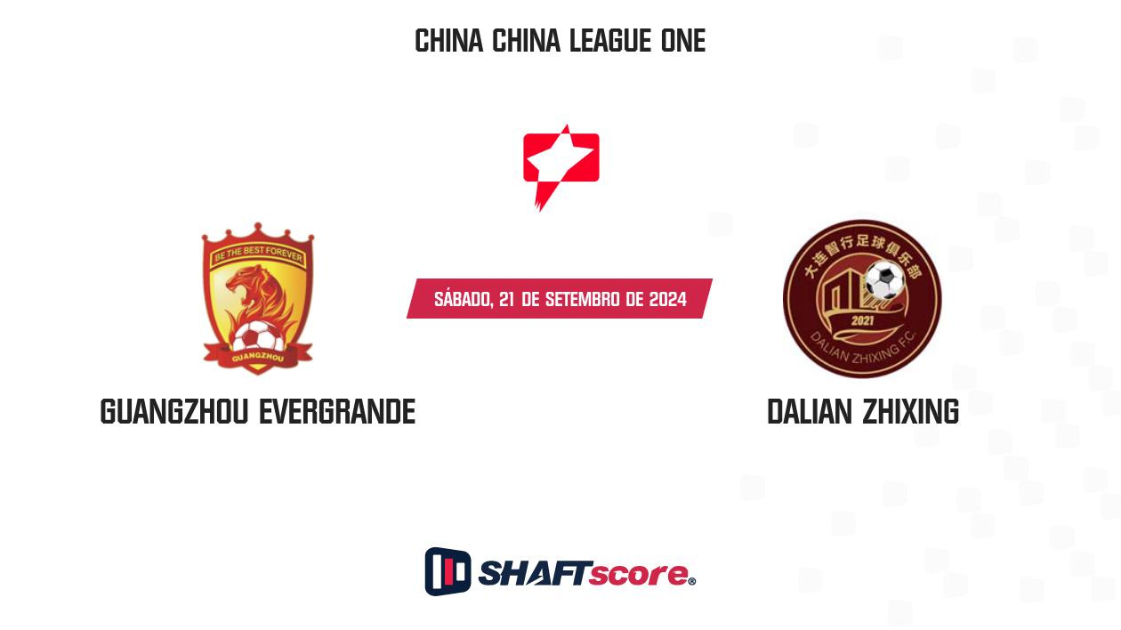 Palpite: Guangzhou Evergrande vs Dalian Zhixing