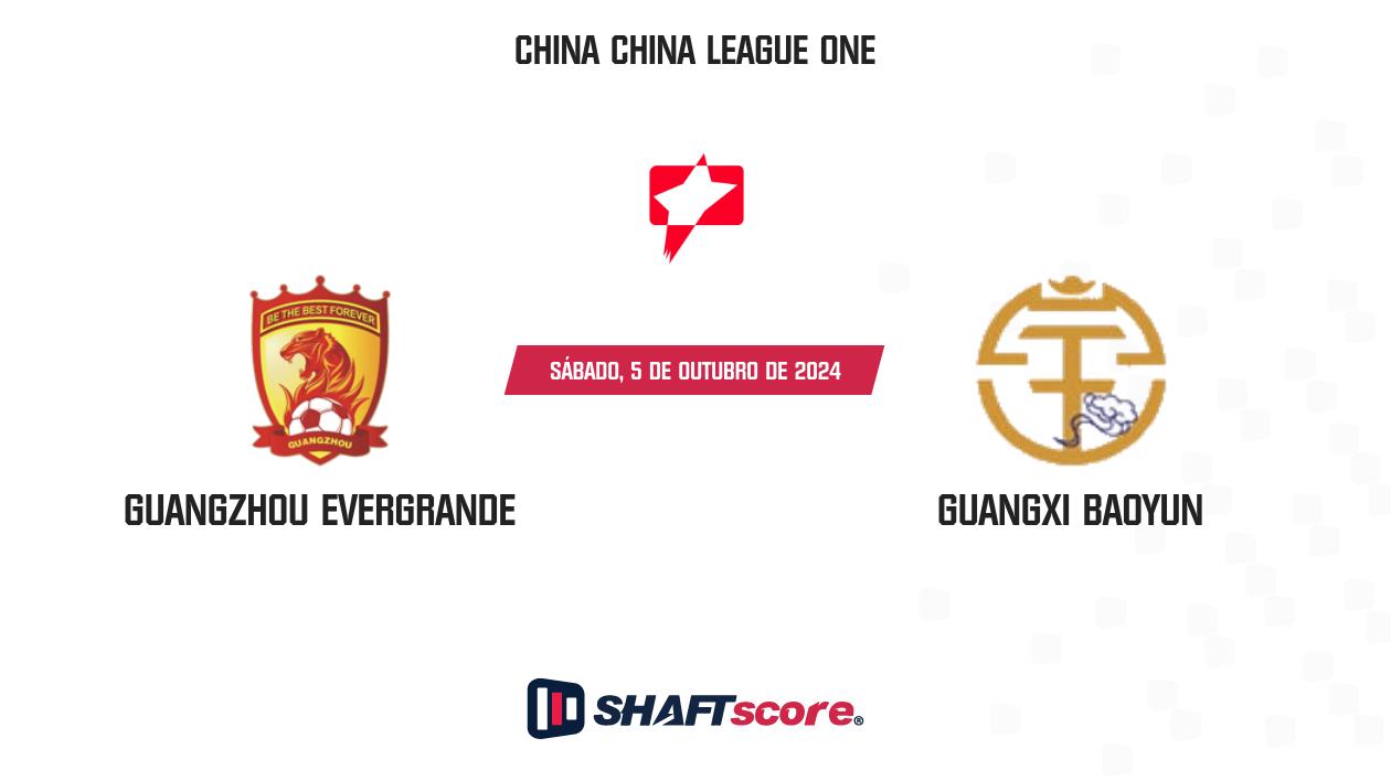 Palpite: Guangzhou Evergrande vs Guangxi Baoyun