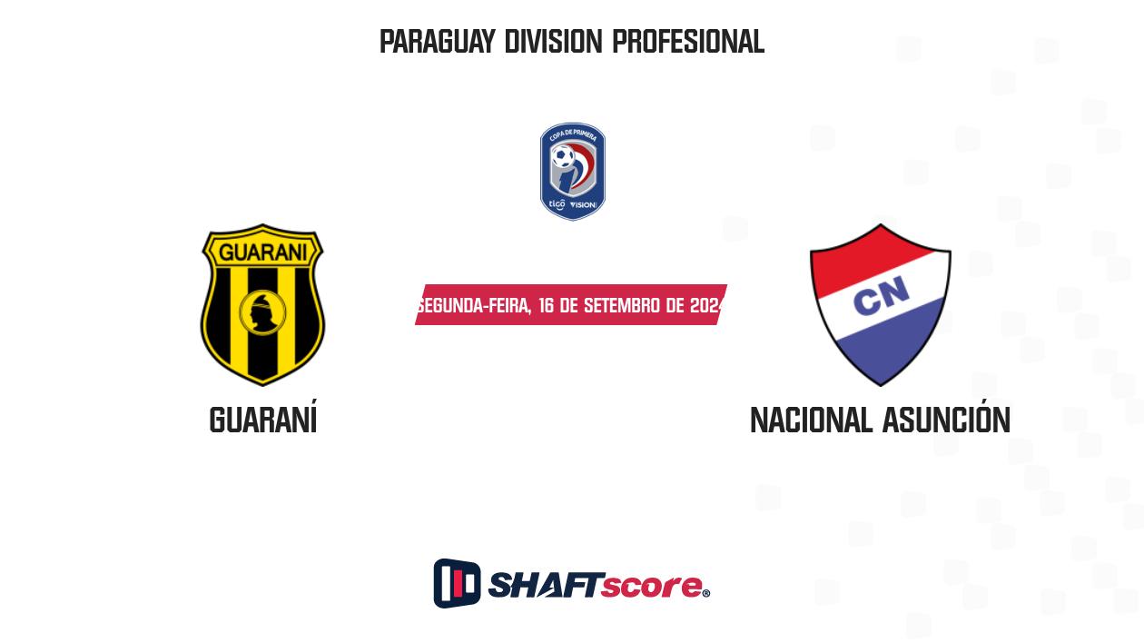 Palpite: Guaraní vs Nacional Asunción