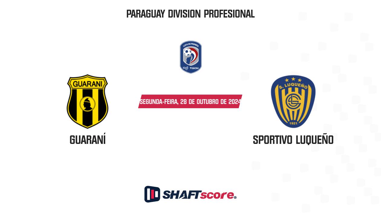 Palpite: Guaraní vs Sportivo Luqueño