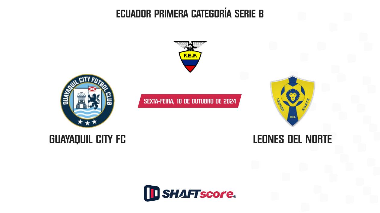 Palpite: Guayaquil City FC vs Leones del Norte